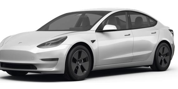 TESLA MODEL 3 2022 5YJ3E1EB7NF165583 image